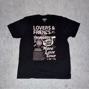 Paper Planes Lovers and Friends Tour Tee Black 2XL